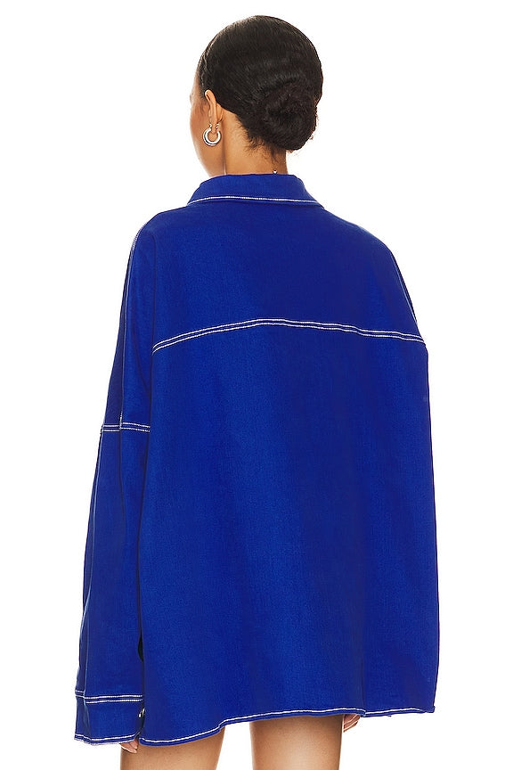 BY.DYLN Cooper Jacket in Cobalt