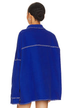 BY.DYLN Cooper Jacket in Cobalt