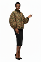 Barbour X Farm Rio Luisa Quilt Jacket