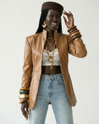 Powerful Hollow Out Blazer