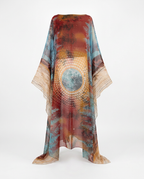 Boundless Tulle Printed Kaftan