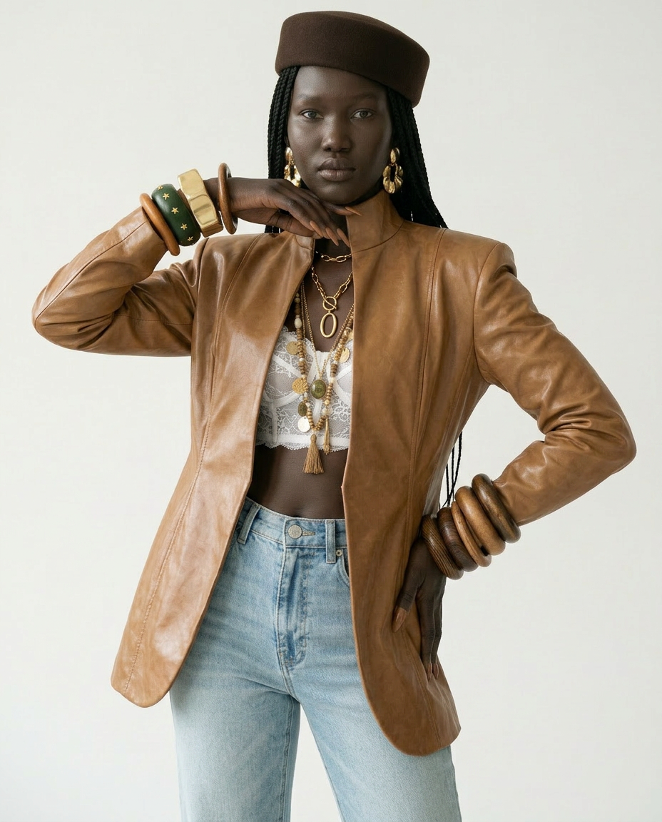 Powerful Hollow Out Blazer
