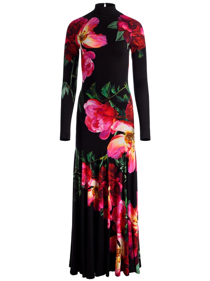AUGUSTA OPEN BACK MAXI DRESS