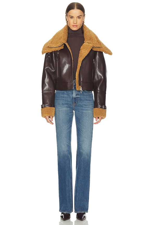 Camila Coelho Elba Jacket in Umber