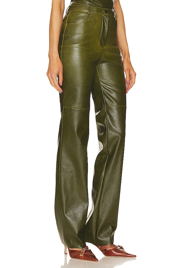 Killa Faux Leather Trousers