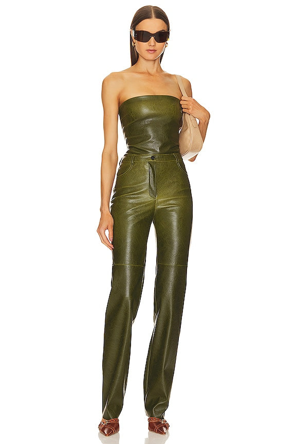Killa Faux Leather Trousers