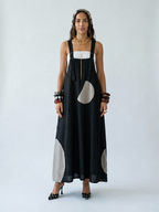 Sovereign Dot Loose Maxi Dress