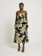 Divine Printed Maxi Dress