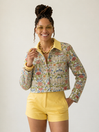 Free Spirit Floral Jacquard Jacket