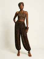 Wild Heart Leopard Lantern Pants