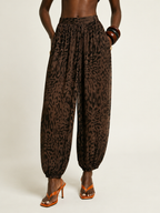 Wild Heart Leopard Lantern Pants