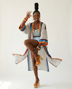 Limitless Printed Kimono Kaftan