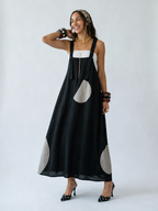 Sovereign Dot Loose Maxi Dress