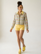 Free Spirit Floral Jacquard Jacket