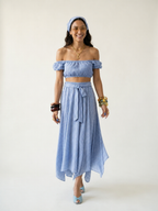 Wanderlust Plaid A-Line Skirt