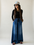 Wild Heart Denim Wide Leg Pants