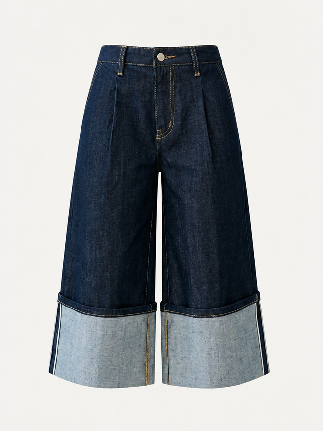 Unstoppable Cropped Wide-Leg Jeans Hover Image