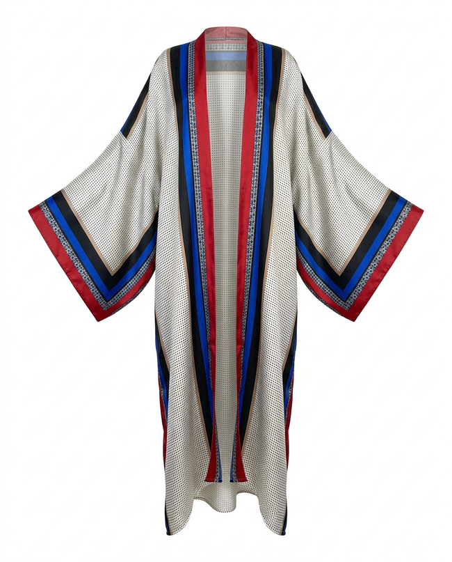 Limitless Printed Kimono Kaftan Hover Image