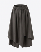 Unstoppable Plaid Irregular Skirt