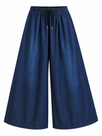 Wild Heart Denim Wide Leg Pants