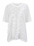 Audacious Flower Mesh T-Shirt
