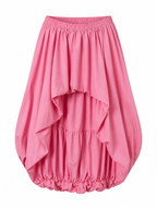Free Spirit Irregular Hem Midi Skirt