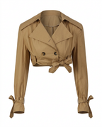 Sovereign Asymmetrical Cropped Two-Piece Set