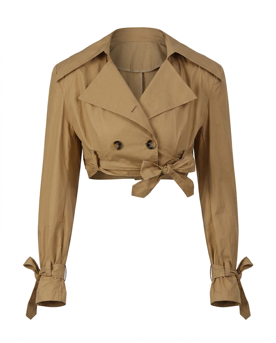 Sovereign Asymmetrical Cropped Two-Piece Set