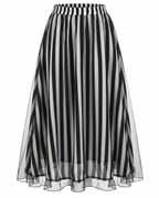 Confident Mesh Polka Dot Skirt