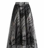 Confident Mesh Polka Dot Skirt