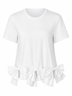 Worthy Bow Ruffle T-shirt