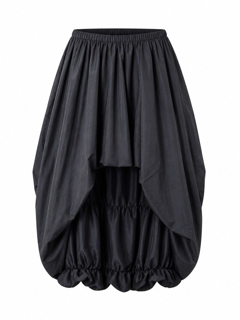 Free Spirit Irregular Hem Midi Skirt