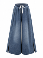 Wild Heart Denim Wide Leg Pants
