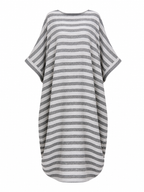 Grounded Striped Linen Maxi Dress