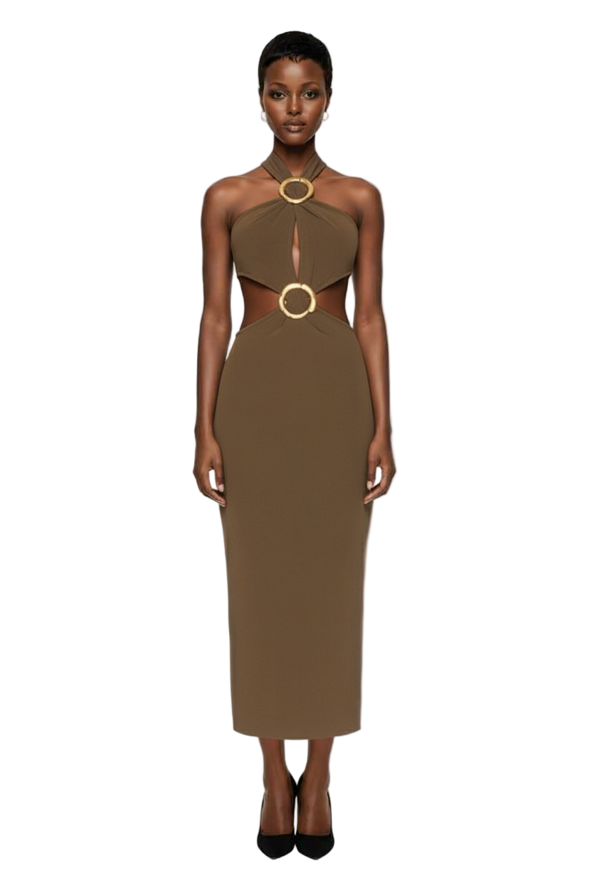 Cult Gaia Ambar Knit Dress in Nymph