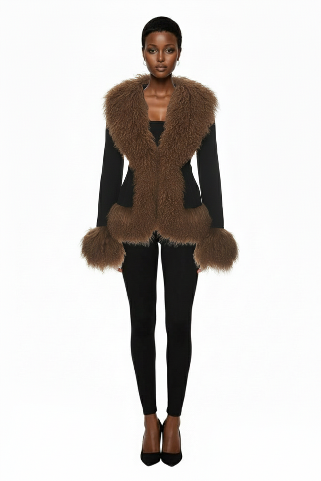 Dorothy Suede Coat Hover Image