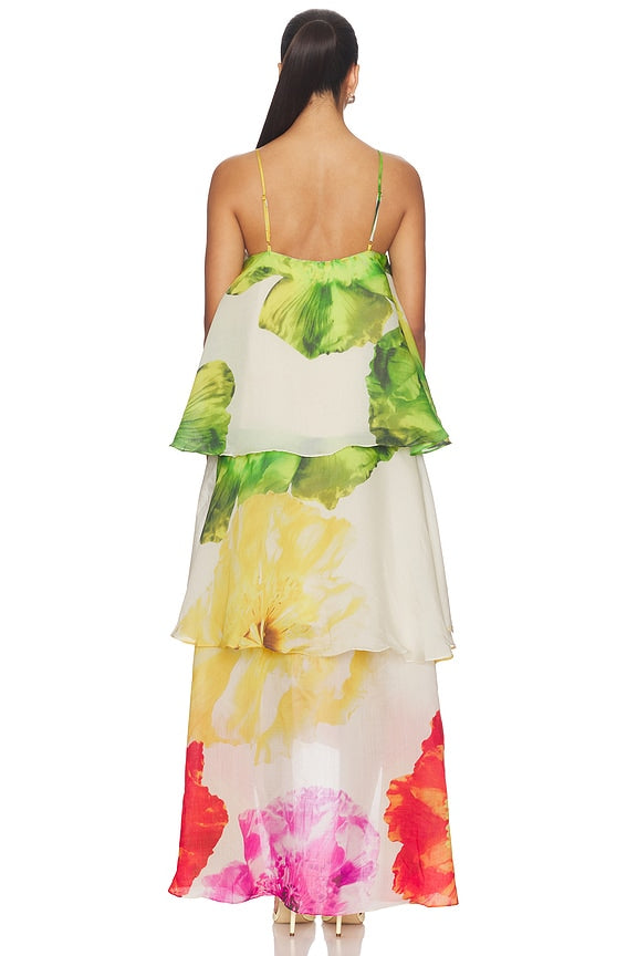 Lilia Tiered Gown