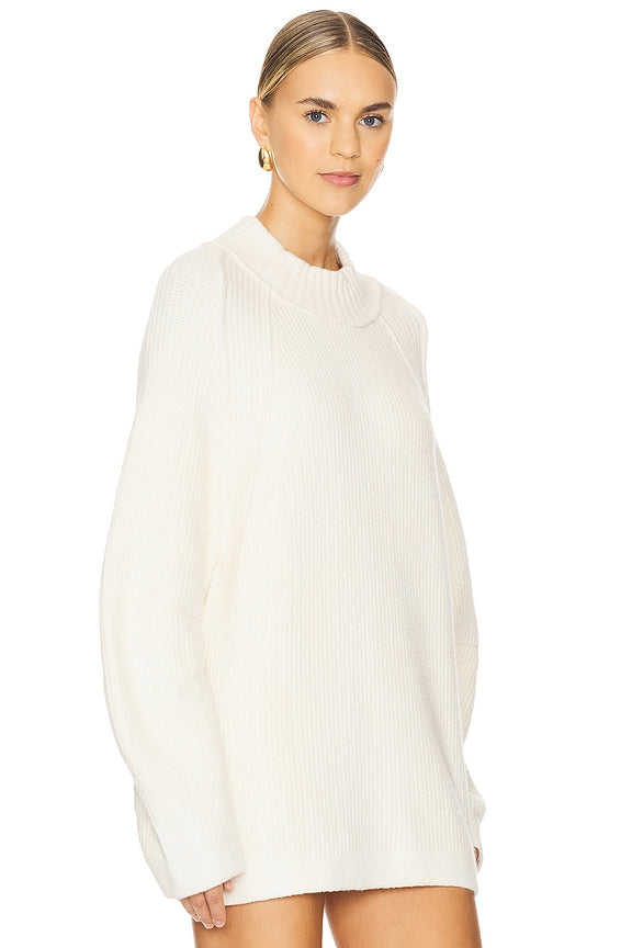 Free People Sunbeam Sweater in Coconut Milk