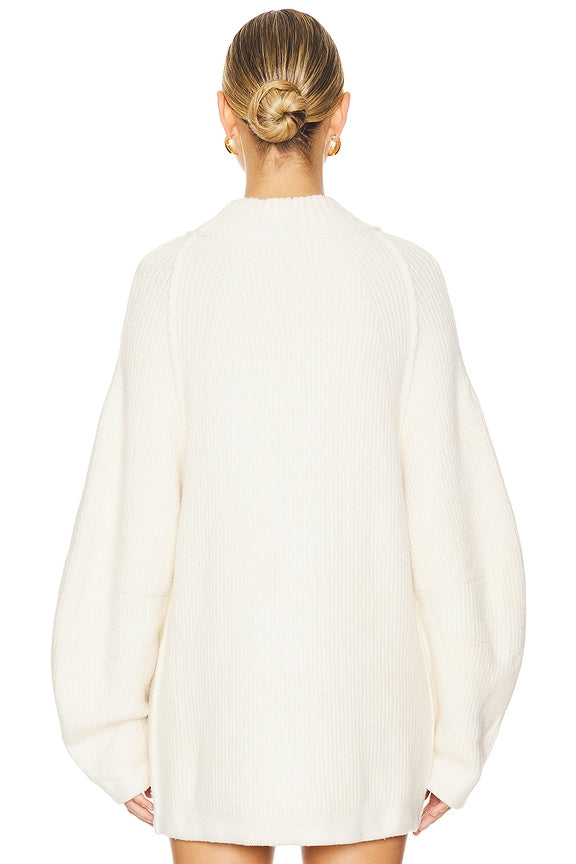 Free People Sunbeam Sweater in Coconut Milk
