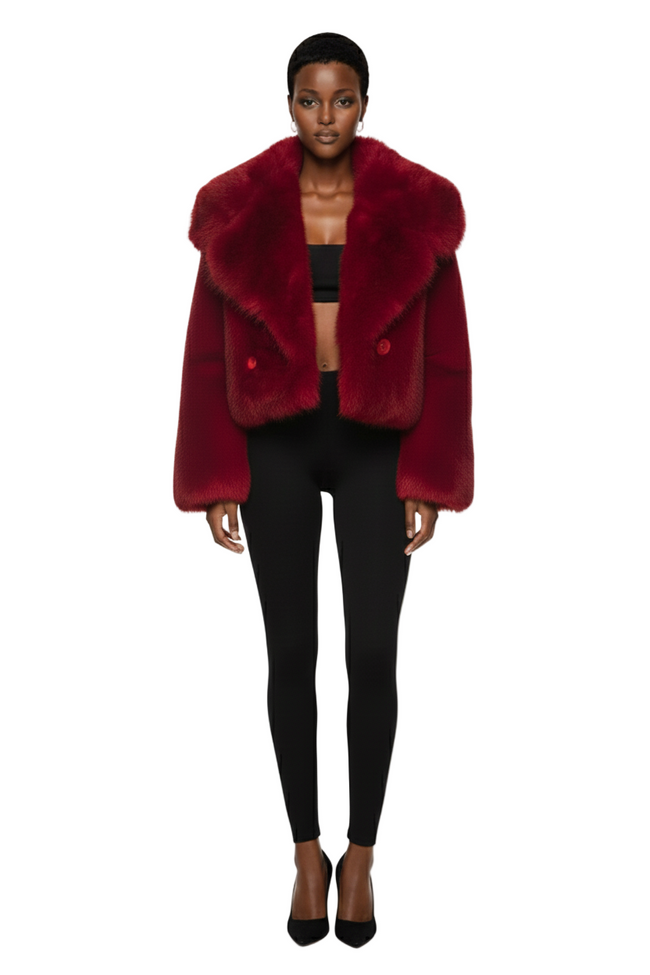 Faux Fur Jacket Hover Image