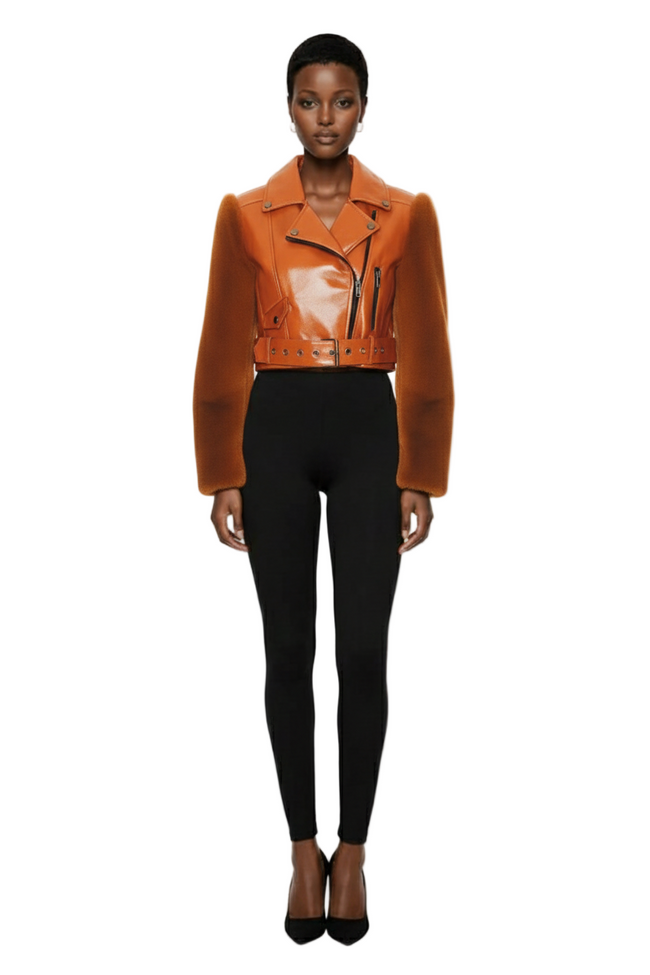 Florencia Moto Jacket Hover Image