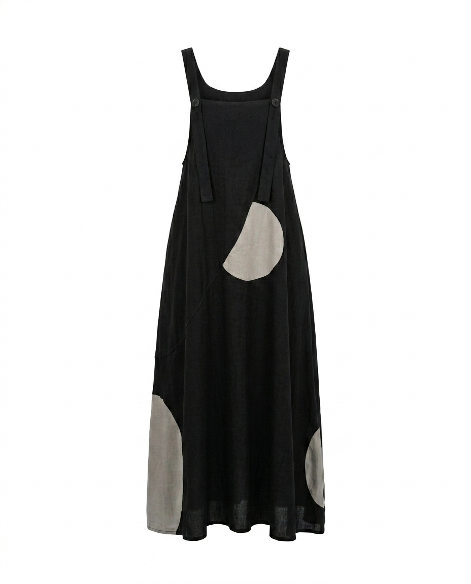 Sovereign Dot Loose Maxi Dress