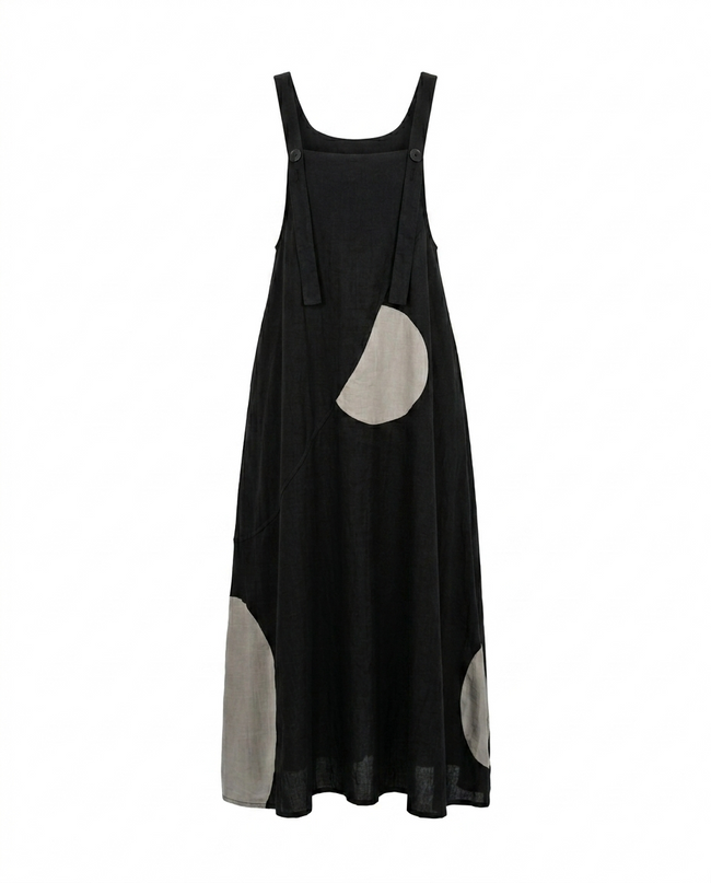 Sovereign Dot Loose Maxi Dress Hover Image