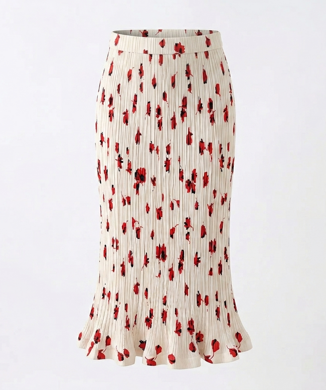 Free Spirit Pleated Floral Two-Piece Set Hover Image