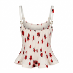 Free Spirit Pleated Floral Two-Piece Set