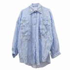 Radiant Beaded Floral Blouse
