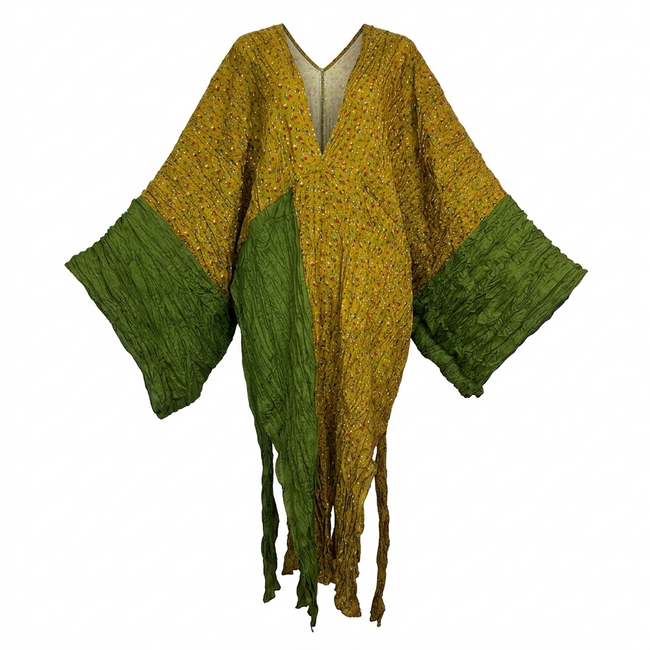 Wanderlust Deep V-Neck Kaftan Hover Image