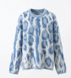 Wild Heart Leopard Knit Pullover