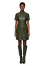 JAMIE VEGAN MINI DRESS