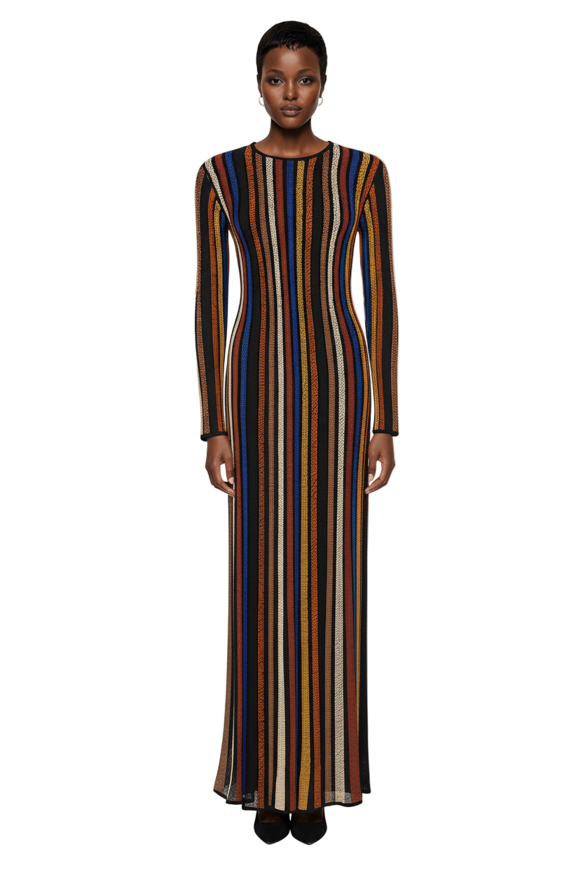 Albie Knit Long Sleeve Knit Dress